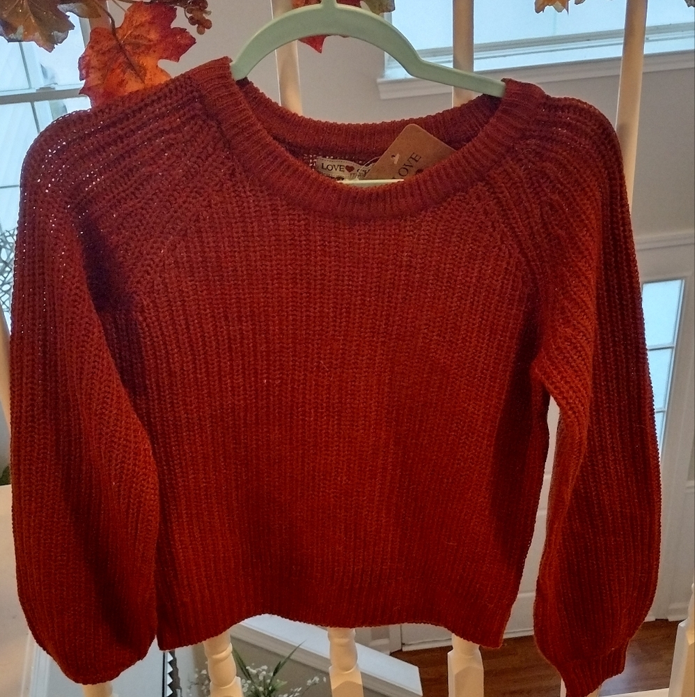 Rust Colored Sweater